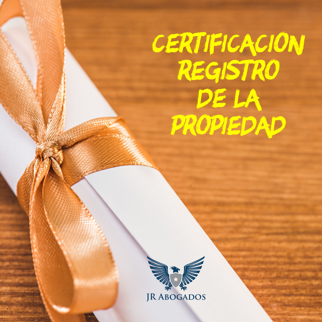 certificacion.registro.propiedad.desahucio